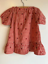 Molly Blouse | Berry Gingham