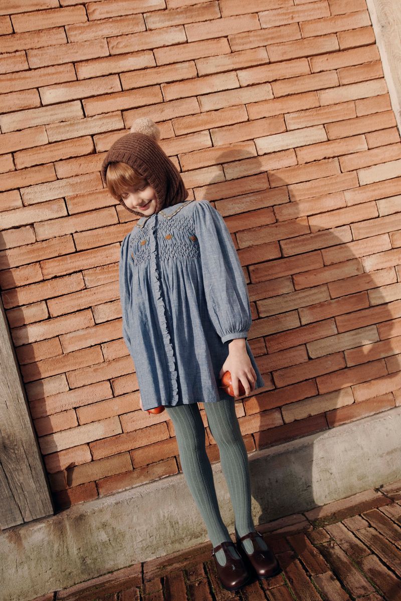 Robe Smockee | Chambray