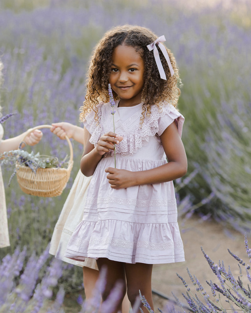 Satin Ribbon Bow | Ivory, Lavender, Sage