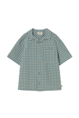 Jay Shirt | Blue Gingham Cotton