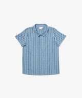Jack Lee Shirt | Navy Ladder Stripe