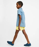 Jack Lee Shirt | Navy Ladder Stripe