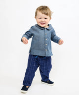 Jefferson Baby Shirt | Denim