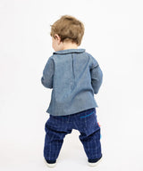 Jefferson Baby Shirt | Denim