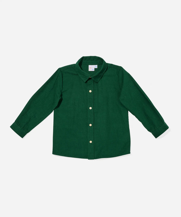 Jeffie Shirt | Forest Corduroy