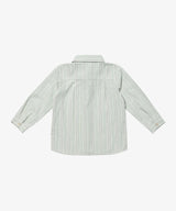 Jeffie Shirt | Sage Chevron Stripe