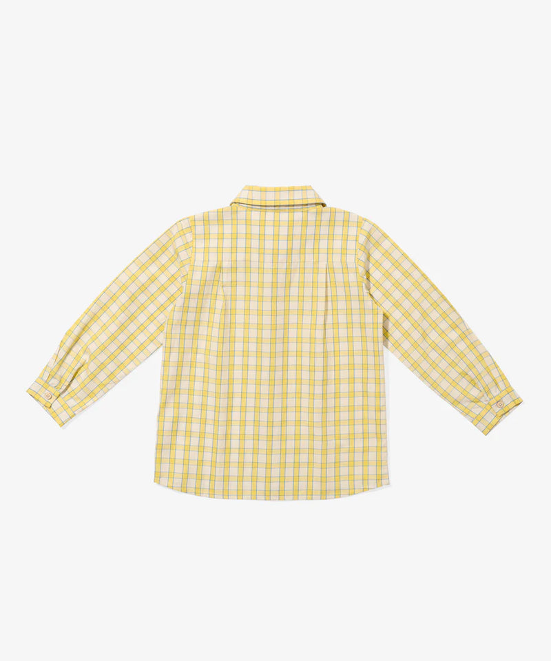 Jeffie Shirt | Yellow Picnic Check