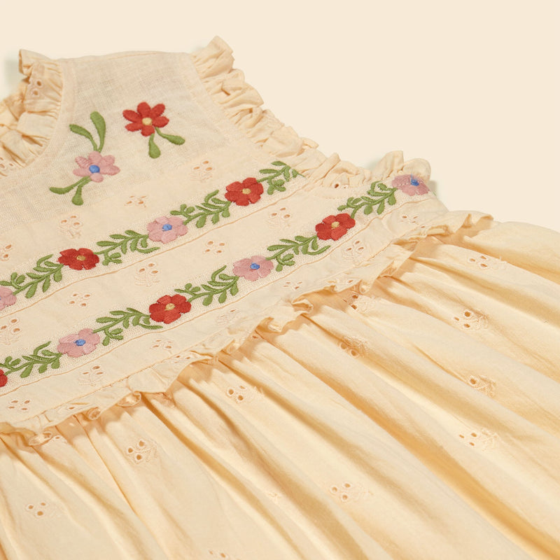 Irra Dress | Milk Broderie