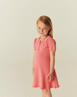 Knitted Peplum Dress | Pink
