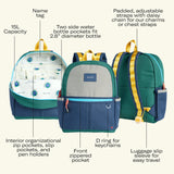 Kane Backpack | Green\Navy