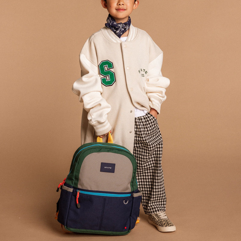 Kane Backpack | Green\Navy