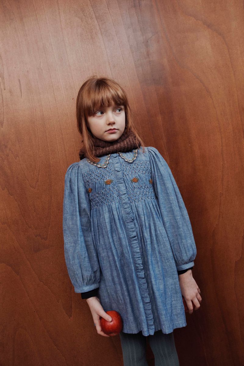 Robe Smockee | Chambray