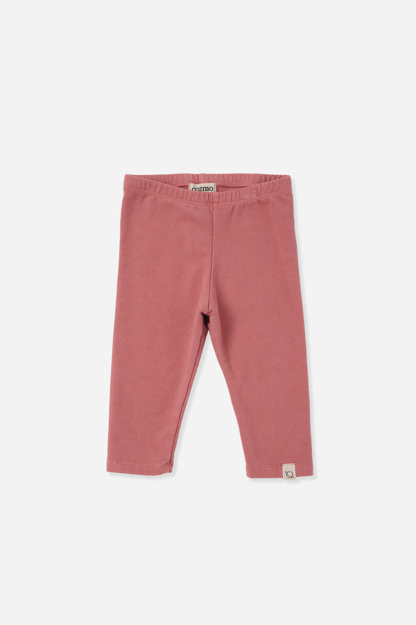 Soft Fleece Baby Leggings | Rose