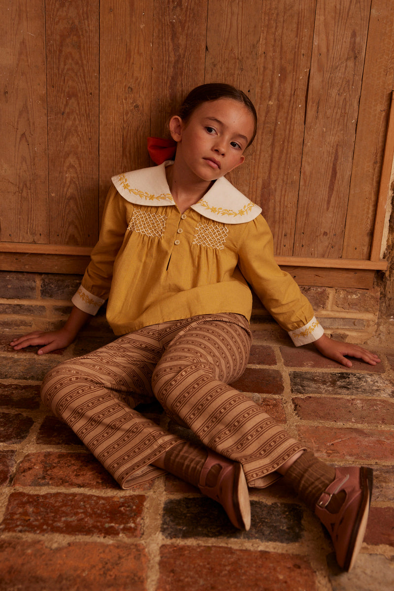 Straight Lana Legging | Kanna Stripe