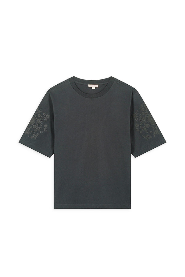 Lauria Tee | Charcoal