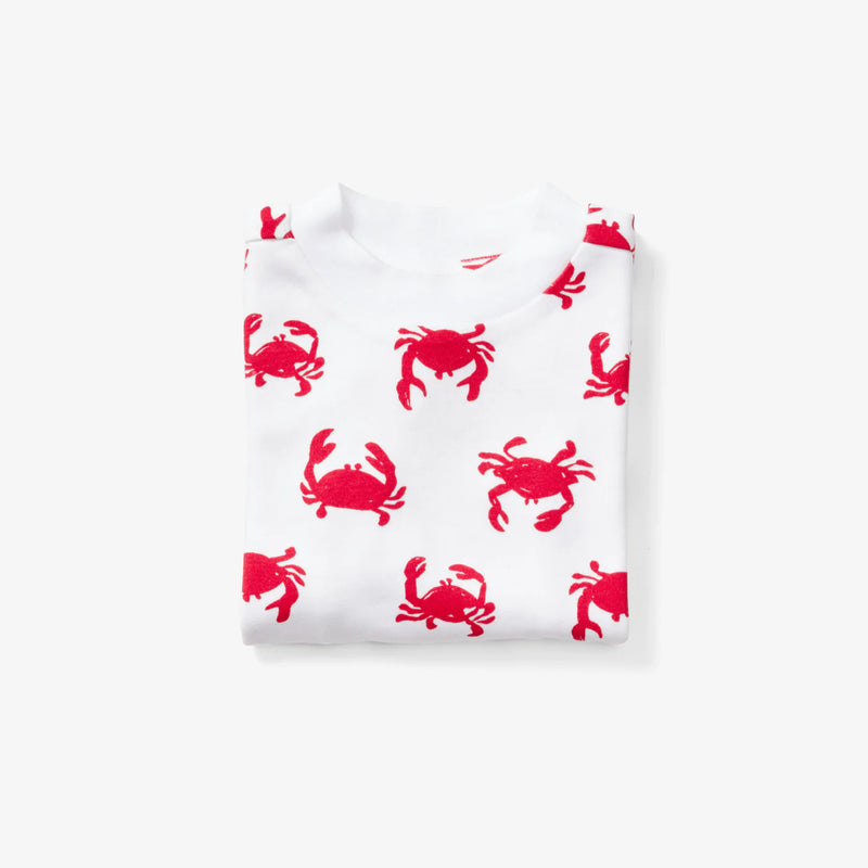 Short Sleeve PJ Set | Crab
