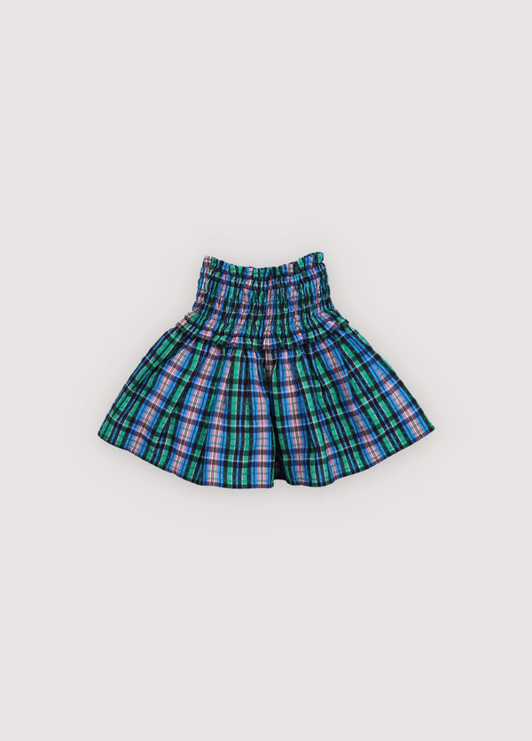 Lidia Skirt | Infinite Navy Checks