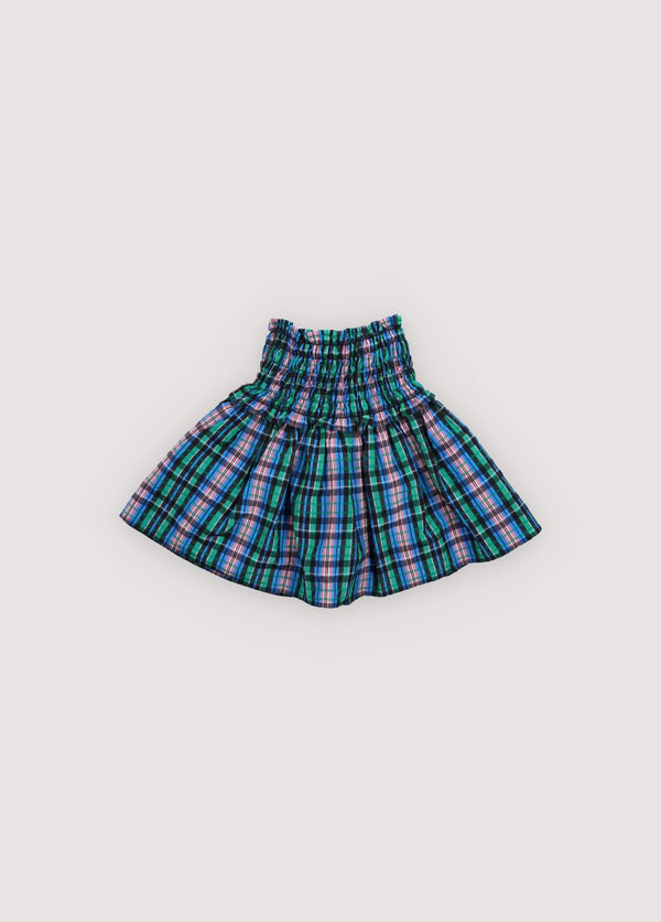 Lidia Skirt | Infinite Navy Checks