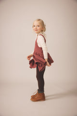 Sage Pinafore | Cherry