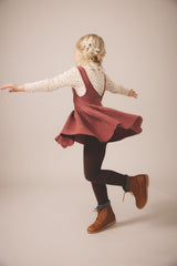 Sage Pinafore | Cherry