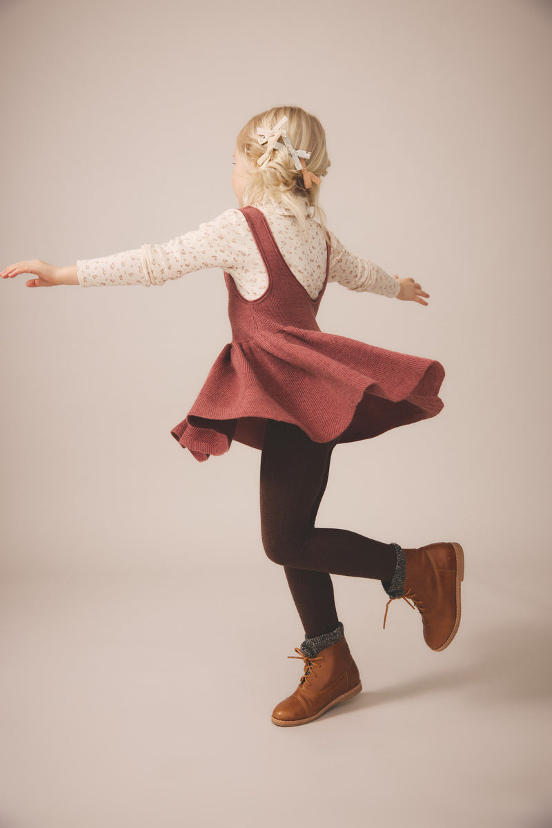 Sage Pinafore | Cherry