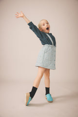 Harlyn Pinafore | Gingham, Oasis