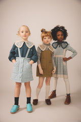 Harlyn Pinafore | Gingham, Oasis