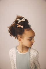 Pouf Tee | Calico Print Pointelle - Oasis