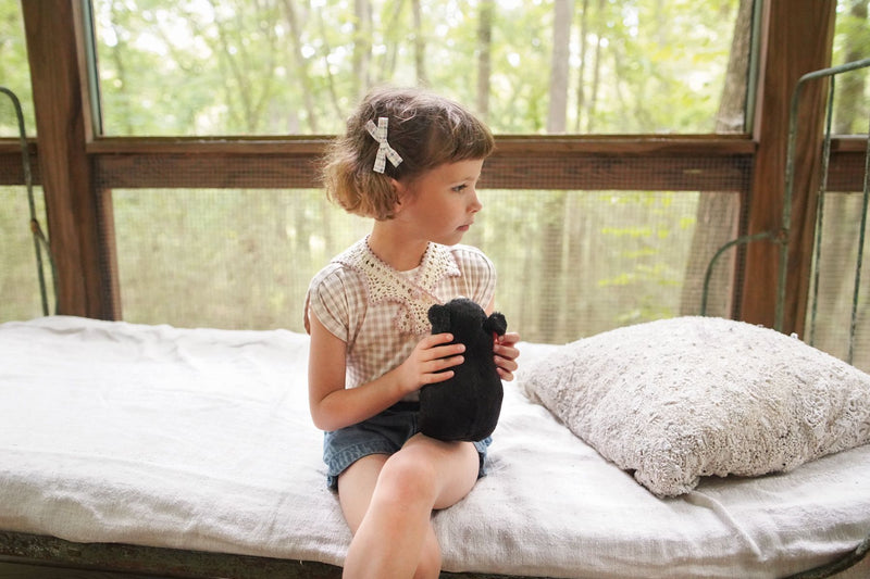 Sundae Tee | Gingham Print Cloud