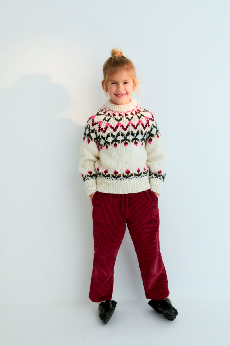 Wendy Jumper | Moonlight White