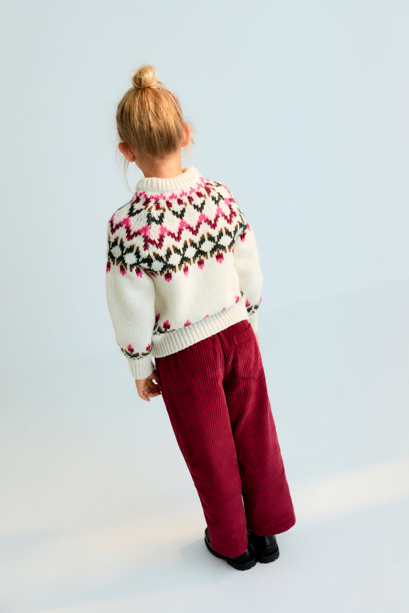 Wendy Jumper | Moonlight White