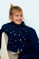 Mia Jacket | Blue Denim