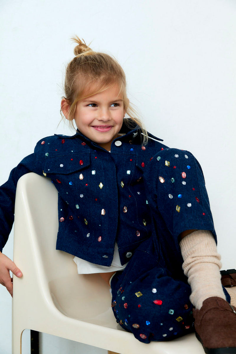 Mia Jacket | Blue Denim