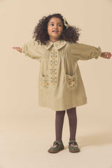 Marie Dress | Faded Moss