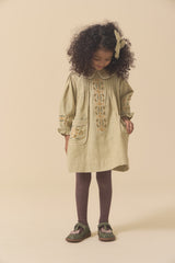 Marie Dress | Faded Moss