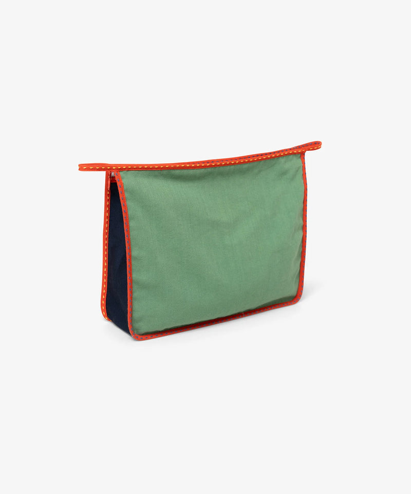 Large Zip Bag | Cool Color Block