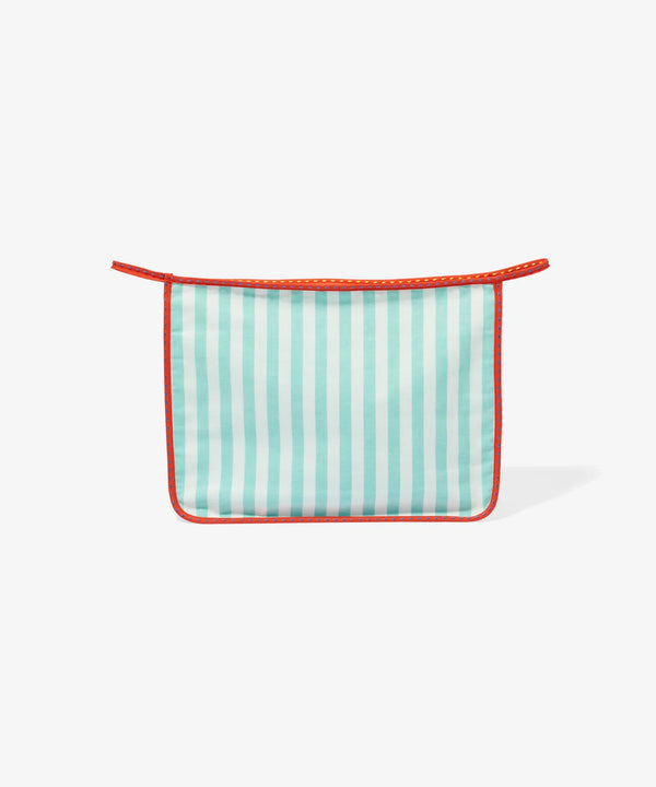 Large Zip Bag | Cabana Stripe