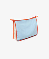 Large Zip Bag | Warm Color Block