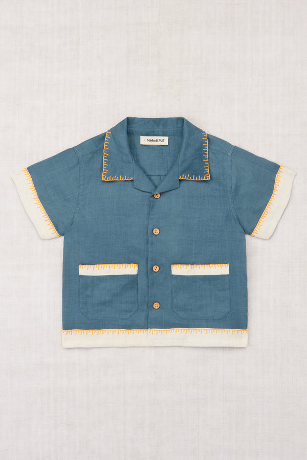 Leon Top | Blue Slate