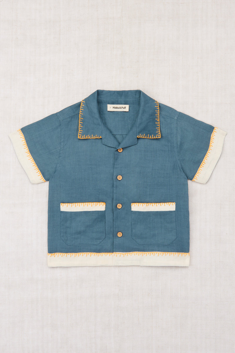 Leon Top | Blue Slate