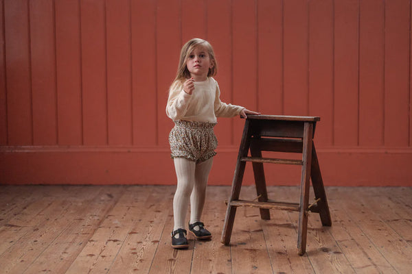 Organic Pointelle Didi Bloomers | Prairie Floral