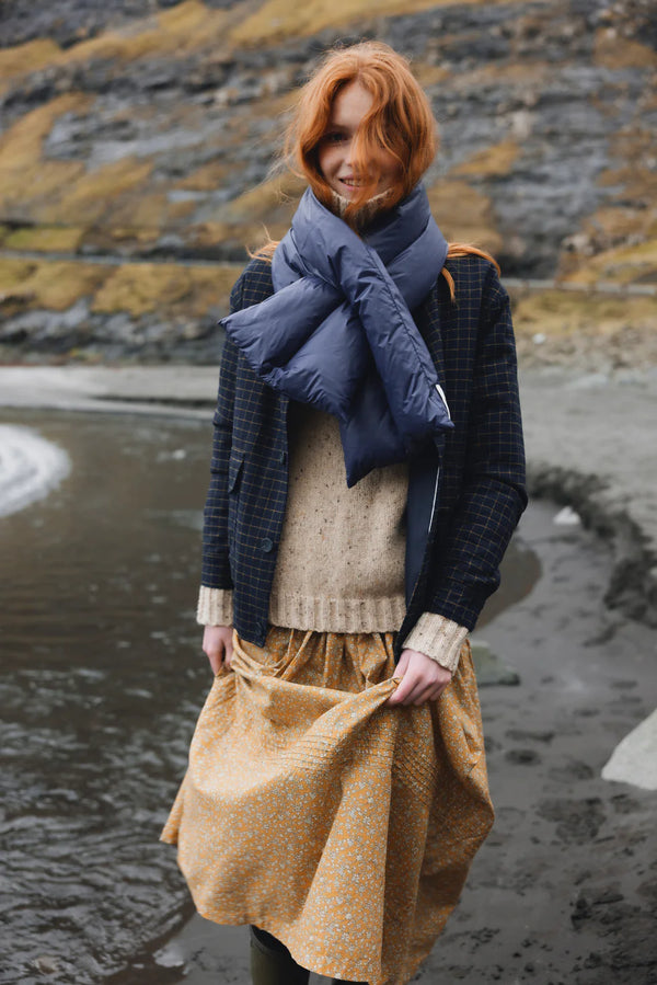 Women's Karla Flower Skirt | Mustard