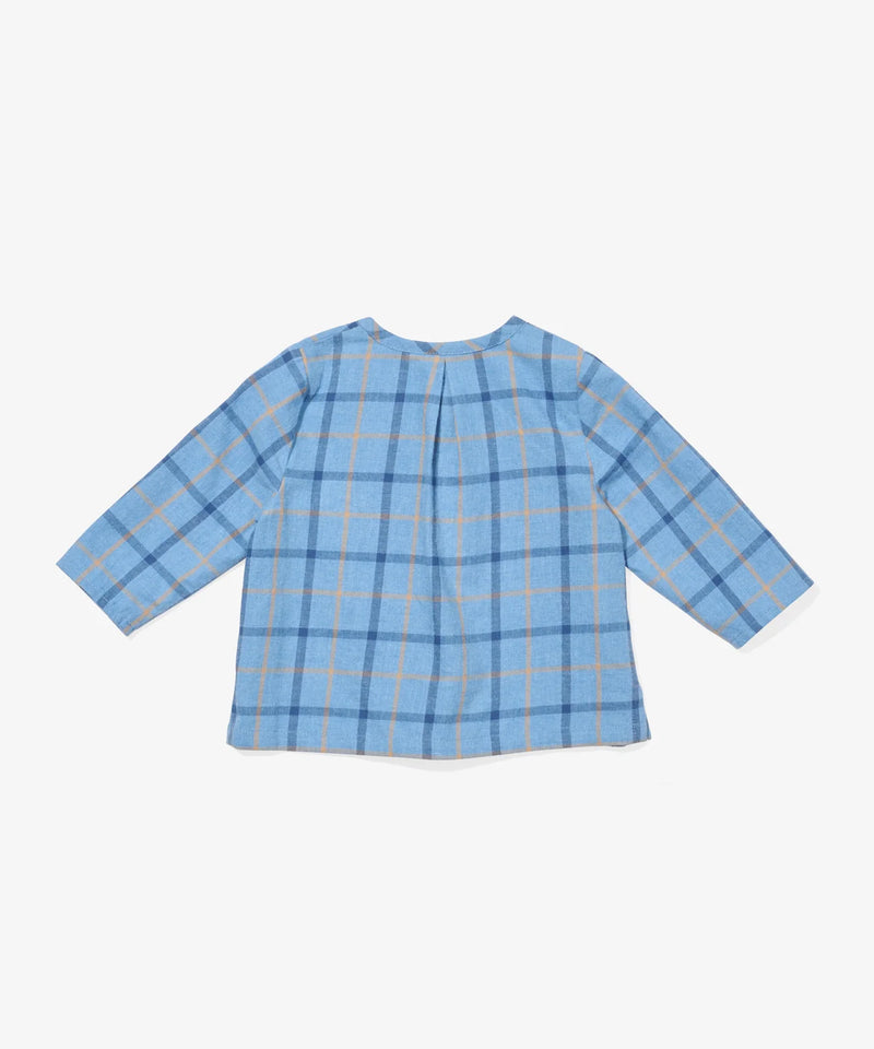 Lupo Baby Shirt | Autumn Plaid