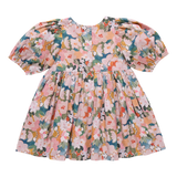 Girls Evelyn Dress | Watercolor Floral