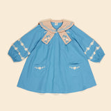 Maggie Sailor Dress | Nordic Blue