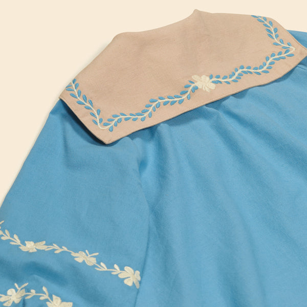 Maggie Sailor Dress | Nordic Blue