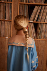Maggie Sailor Dress | Nordic Blue