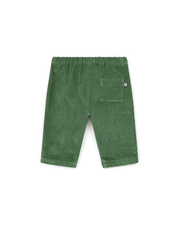 Gino Trouser | Green Corduroy