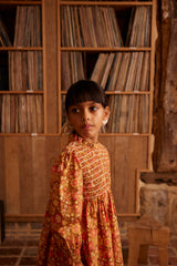 Mia Dress | Autumn Harvest Floral