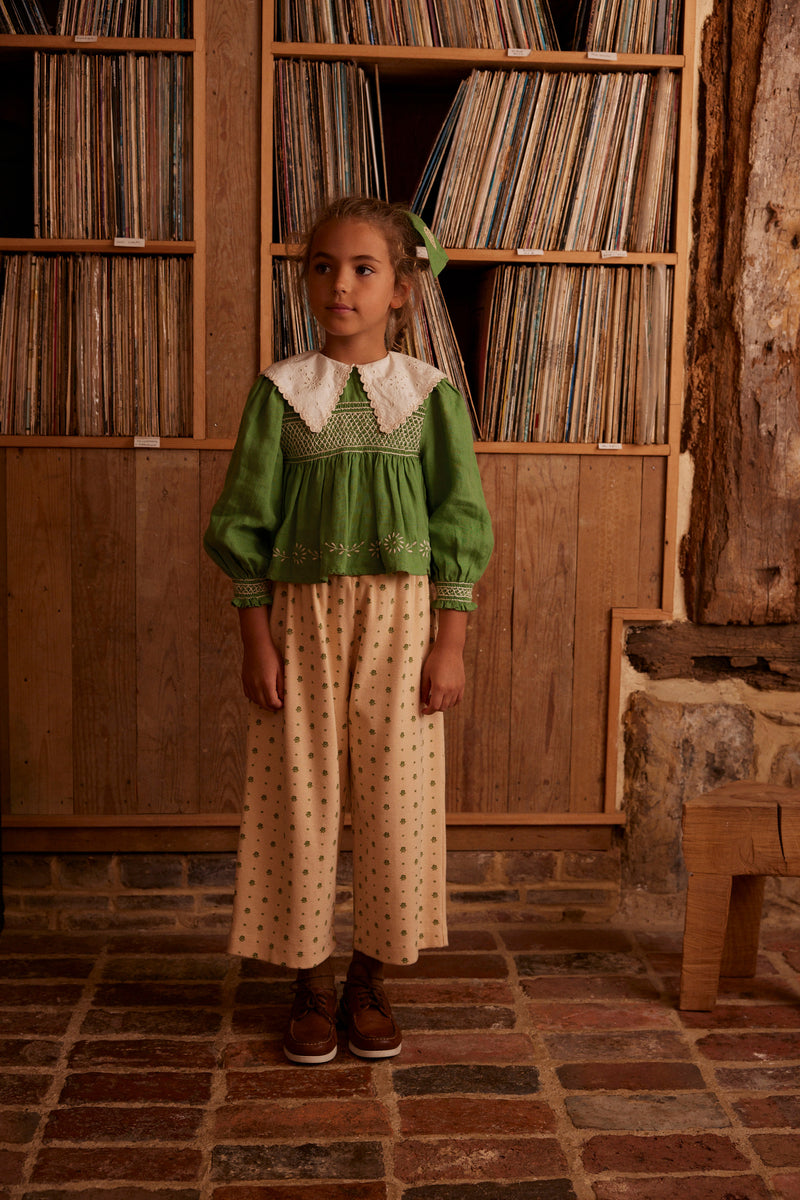 Mila Jersey Trousers | Meadow Calico